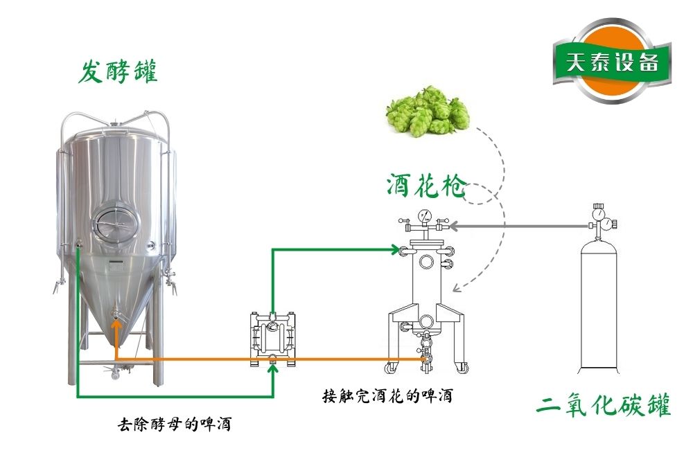 釀IPA的酒花干投怎么操作？